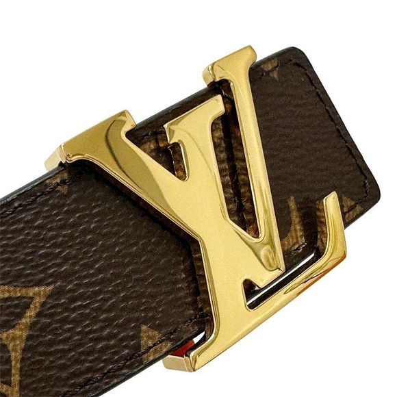 Louis Vuitton Belt Men's Brand Monogram Eclipse Monogram Canvas Santure LV - Picture 8 of 10